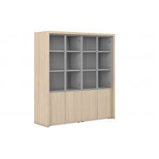 2 шкафа комбинированных с декоративной обвязкой JR516