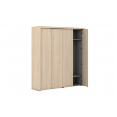 Высокий шкаф для документов и гардероб+обвязка JR506