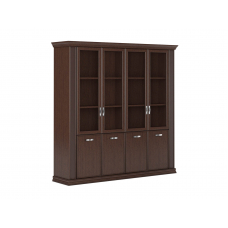 Комбинированный шкаф со ст. дверями PRT402-3