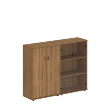 Шкаф комбинированный средний (закрытый + стекло) Исп.22