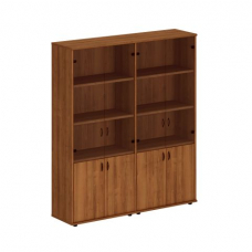 Шкаф комбинированный высокий (стекло + стекло) Исп.53