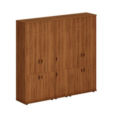 Шкаф комбинированный высокий (закрытый + закрытый узкий + закрытый) Исп.58