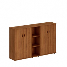 Шкаф средний (закрытый + стеллаж узкий + закрытый) Исп.26