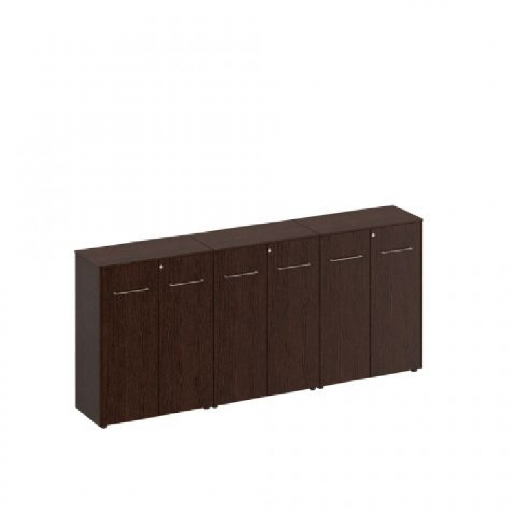 Шкаф комбинированный средний (закрытый + закрытый + закрытый) МЕ 337