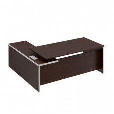 Стол руководителя с брифинг приставкой боковой правой МЕ 139