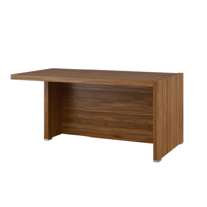 Стол письменный с асимметричными опорами, левый SOL297104