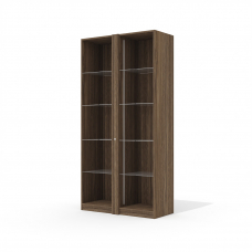 Стеллаж со стеклянными полками и подсветкой Ts-44