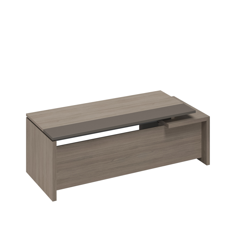 Стол руководителя с подвесной тумбой 2 ящика левый РС 111