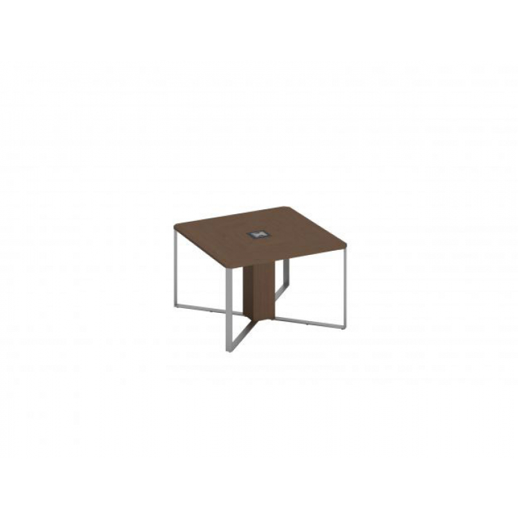 Стол для переговоров 1-секционный столешница дуб табачный ВЛ 101 ДТ АТ ДТ ХР