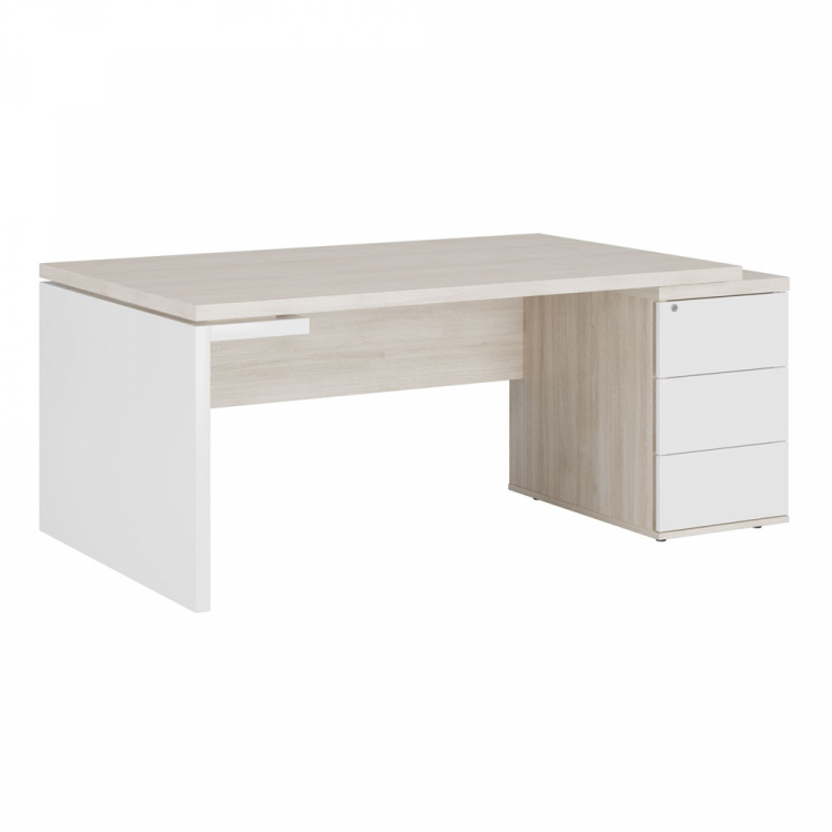 Стол рабочий на опорной тумбе правый ZIO28511321