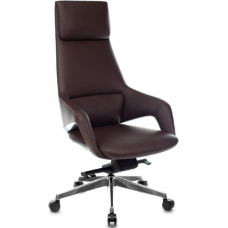 Кресло руководителя Бюрократ Dao-2 кожа коричневая