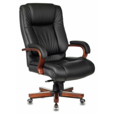 Кресло руководителя Бюрократ T-9925Walnut