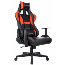 Кресло игровое Zombie Game Penta черный/красный