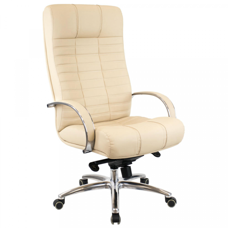 Кресло руководителя Everprof Atlant AL M Экокожа Бежевый