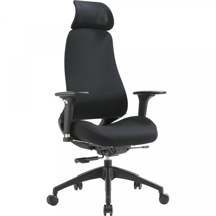 Кресло руководителя Everprof Ant Ткань Черный