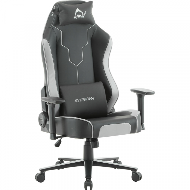 Геймерское кресло Everprof Rapid Экокожа Серый