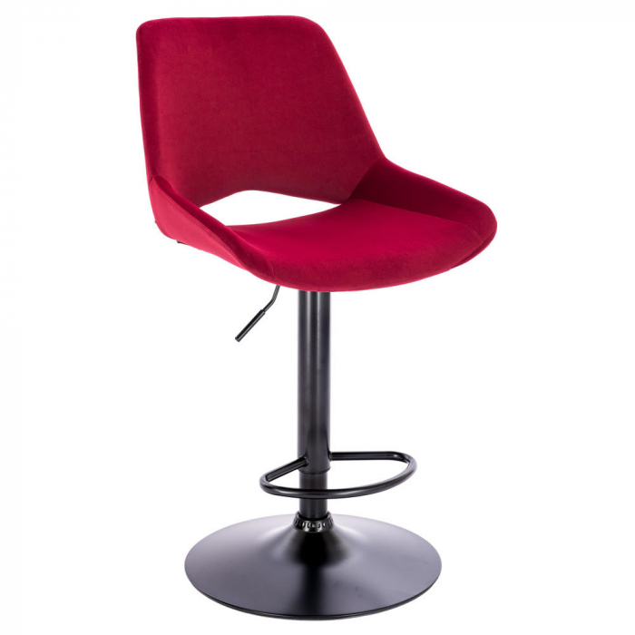 Барный стул Everprof Flash Ткань Бургунди