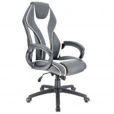 Геймерское кресло Everprof Wing TM Экокожа Белый