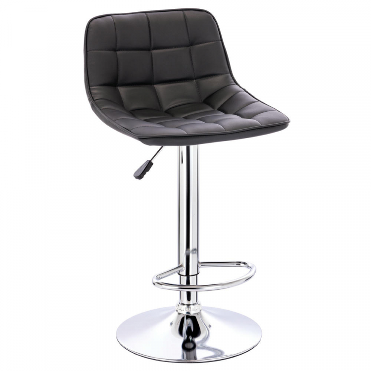 Барный стул Everprof Cooper Экокожа Черный