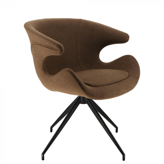 Обеденное кресло Everprof Liberty Ткань Коричневый