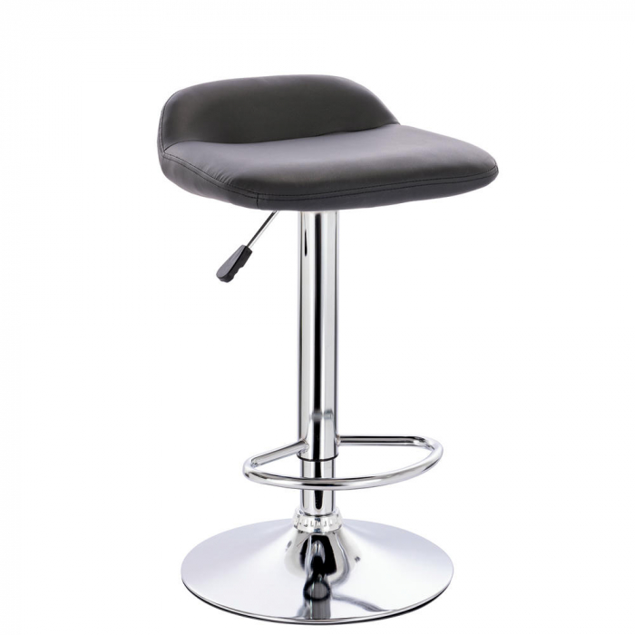 Барный стул Everprof Form Экокожа Черный