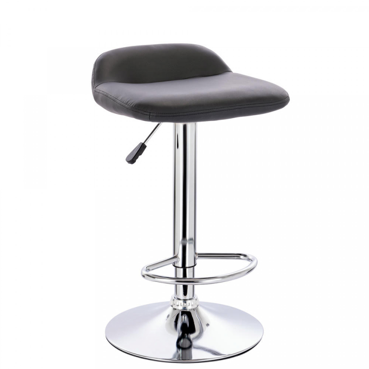 Барный стул Everprof Form Экокожа Черный