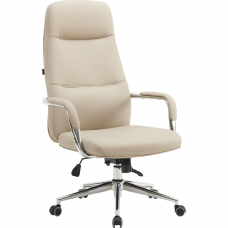 Кресло руководителя Everprof Vesta Экокожа Бежевый