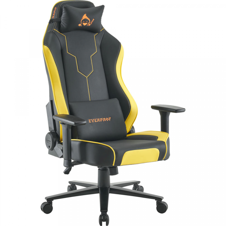 Геймерское кресло Everprof Rapid Экокожа Желтый