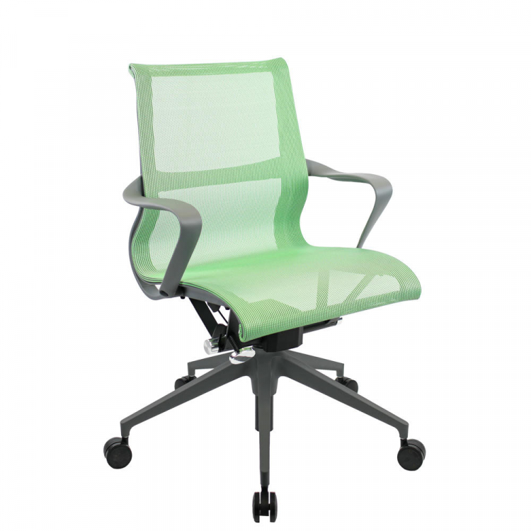 Кресло оператора Everprof Chicago Grey Сетка Зеленый