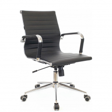 Операторское кресло Everprof Leo T Экокожа Черный