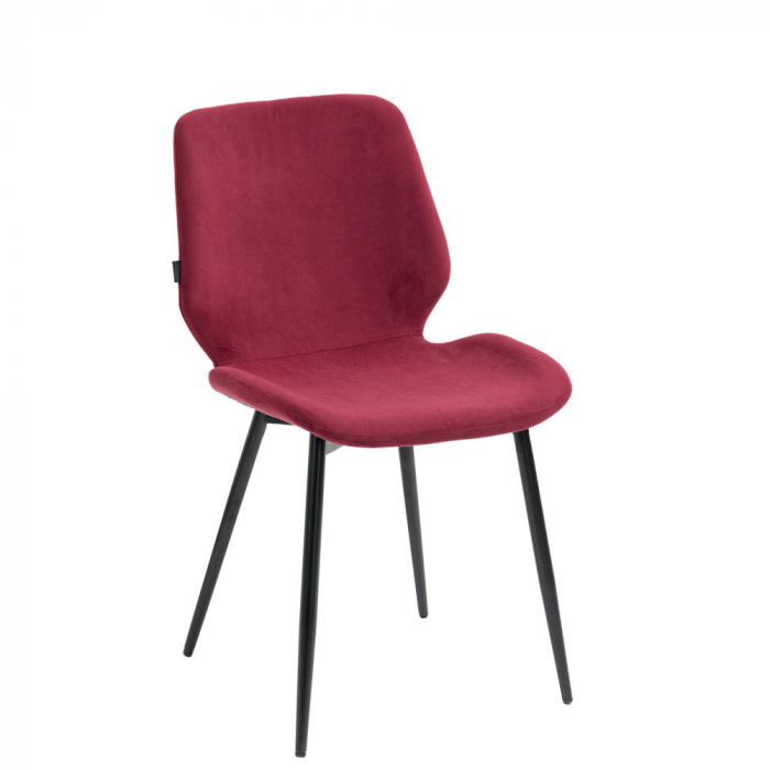 Обеденный стул Everprof Boom Ткань Бургунди