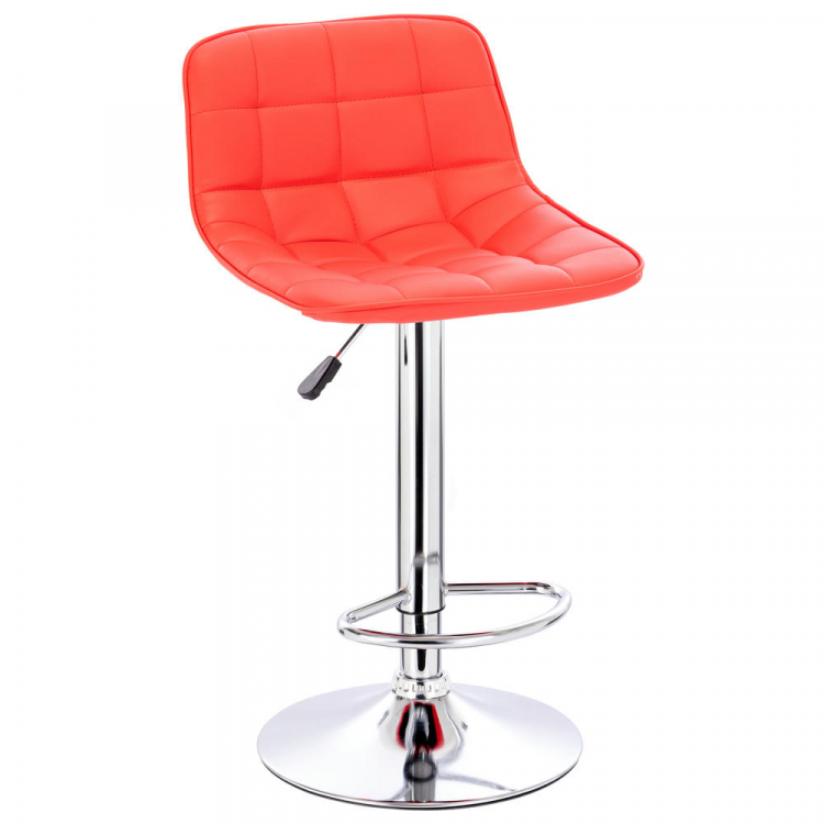 Барный стул Everprof Cooper Экокожа Красный