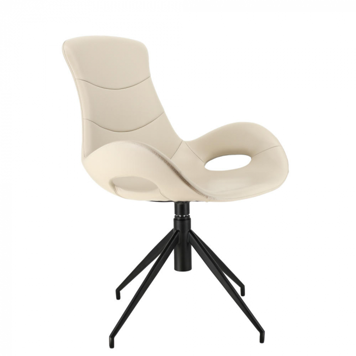 Обеденное кресло Everprof Freedom Экокожа Бежевый