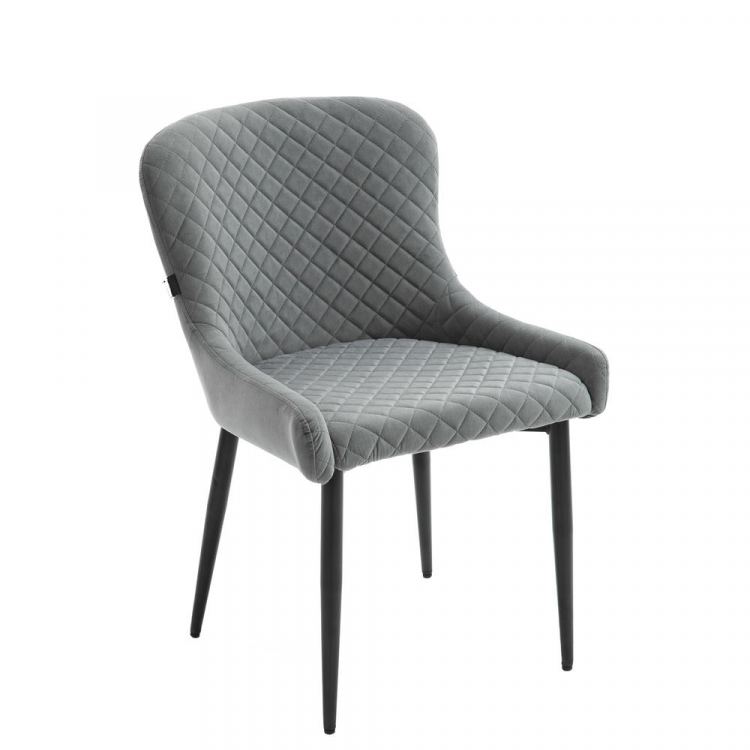 Обеденный стул Everprof Ray Ткань Серый