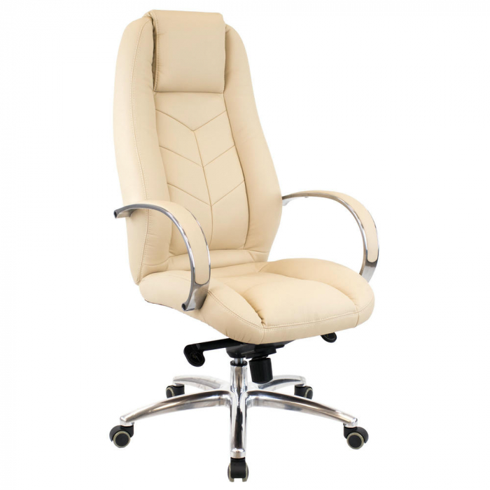 Кресло руководителя Everprof Drift Lux M Кожаное Бежевый