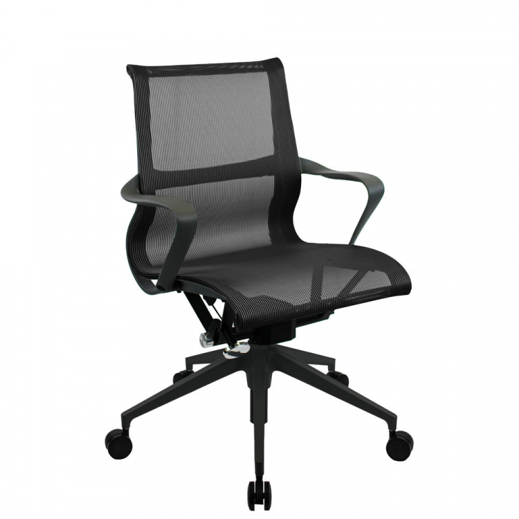 Кресло оператора Everprof Chicago Black Сетка Черный