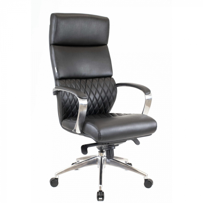 Кресло руководителя Everprof President Экокожа Черный