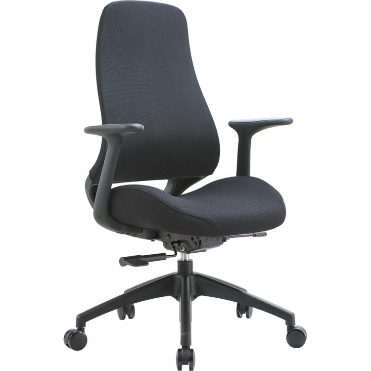 Операторское кресло Everprof Bug Ткань Черный