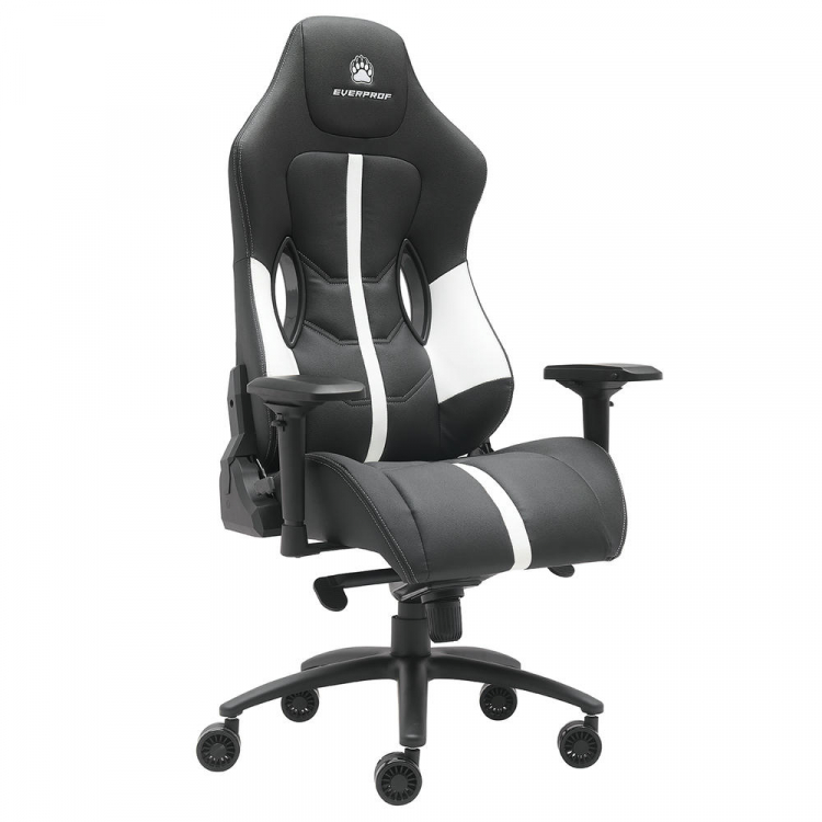 Геймерское кресло Everprof Jaguar Экокожа Белый