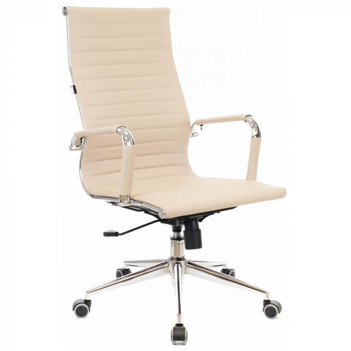 Кресло руководителя Everprof Rio T Экокожа Бежевый