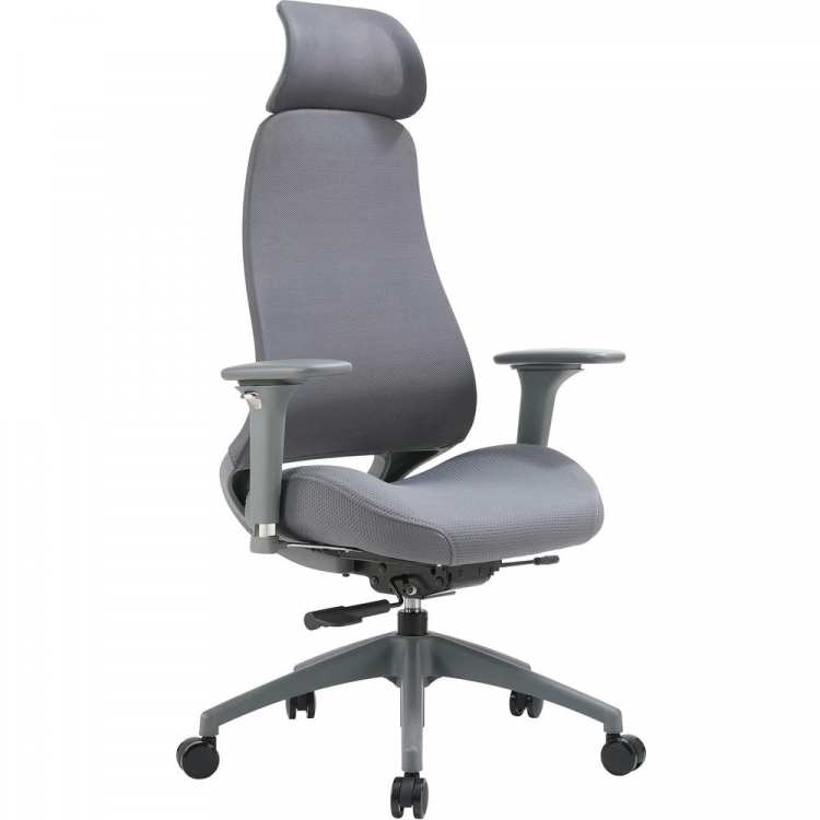 Кресло руководителя Everprof Ant Grey Ткань Серый