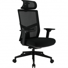 Кресло руководителя Everprof Fuji Сетка Черный
