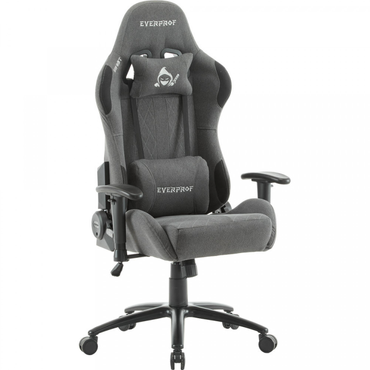 Геймерское кресло Everprof Ghost Ткань Серый