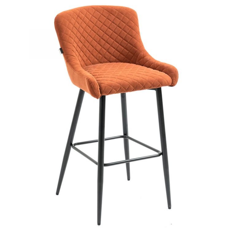Барный стул Everprof Nico Ткань Терракотовый