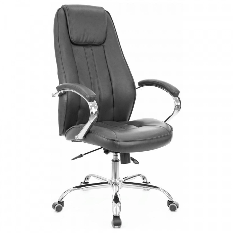 Кресло руководителя Everprof Long TM Экокожа Черный