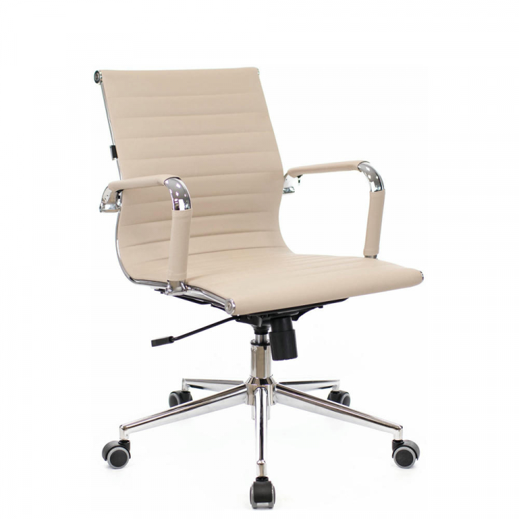 Операторское кресло Everprof Leo T Экокожа Бежевый