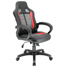 Геймерское кресло Everprof Forsage ТМ Экокожа Красный