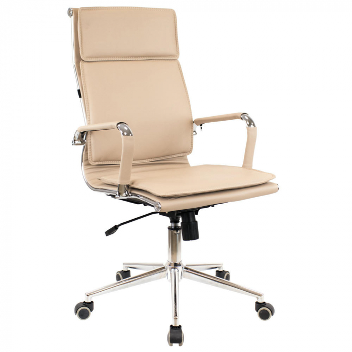 Кресло руководителя Everprof Nerey T Экокожа Бежевый