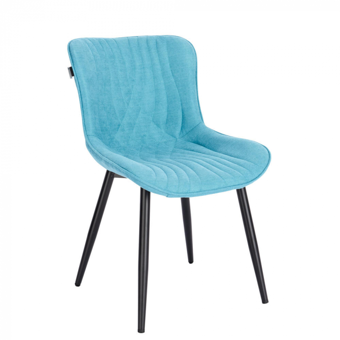 Обеденный стул Everprof Aqua Ткань Голубой