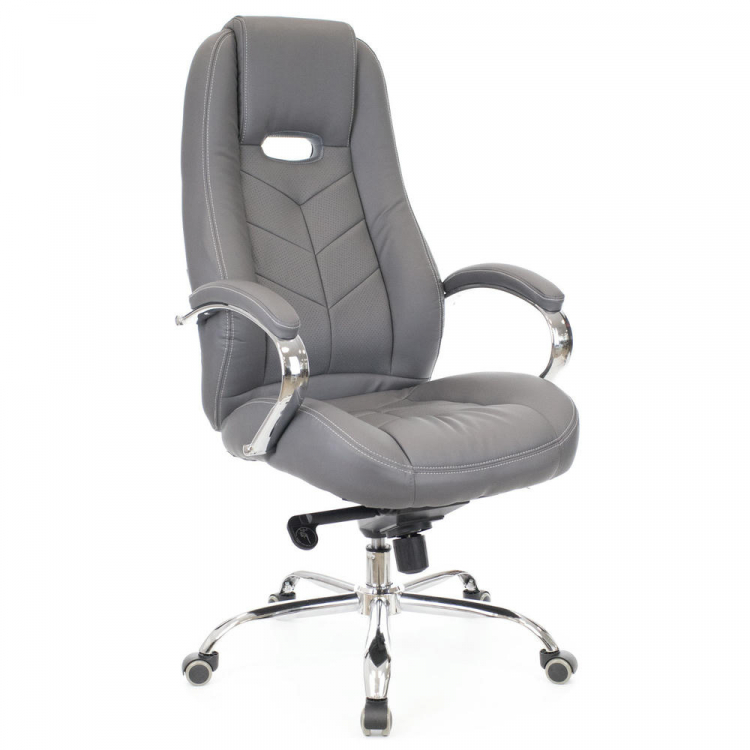 Кресло руководителя Everprof Drift M Экокожа Серый